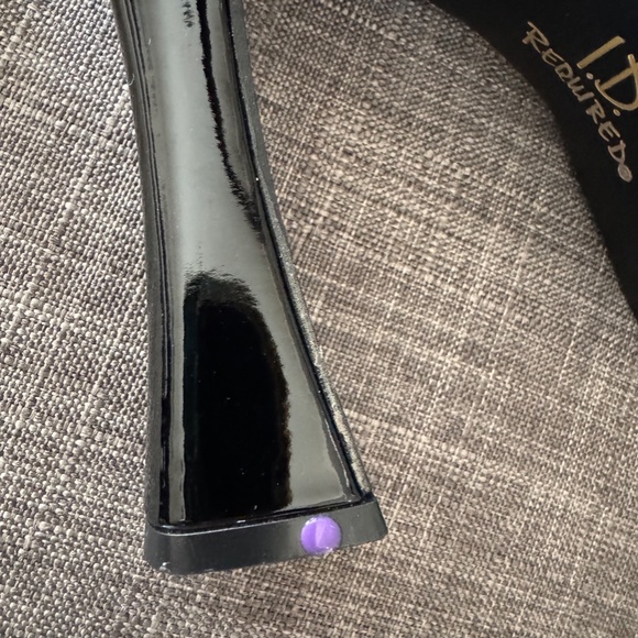 I.D Required Black Patent Heels | Ankle Strap | Size 7.5 M Platform Party - Picture 5 of 7